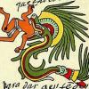 Serpent a plumes amerindiens